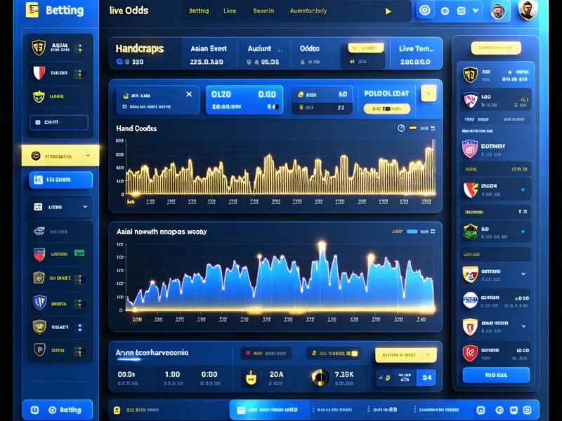 Biểu đồ và số liệu kèo Châu Á trên giao diện 888slot