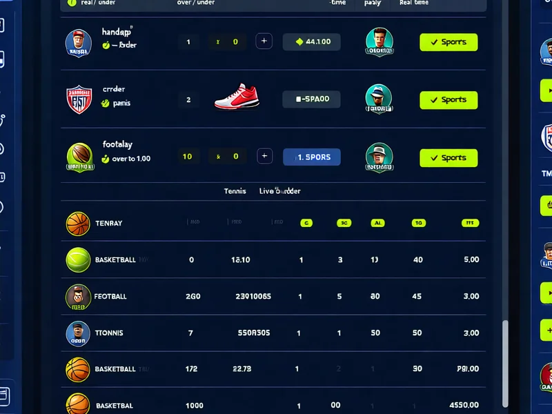Hình ảnh các tùy chọn cá cược đa dạng và hấp dẫn trên nền tảng 888slot