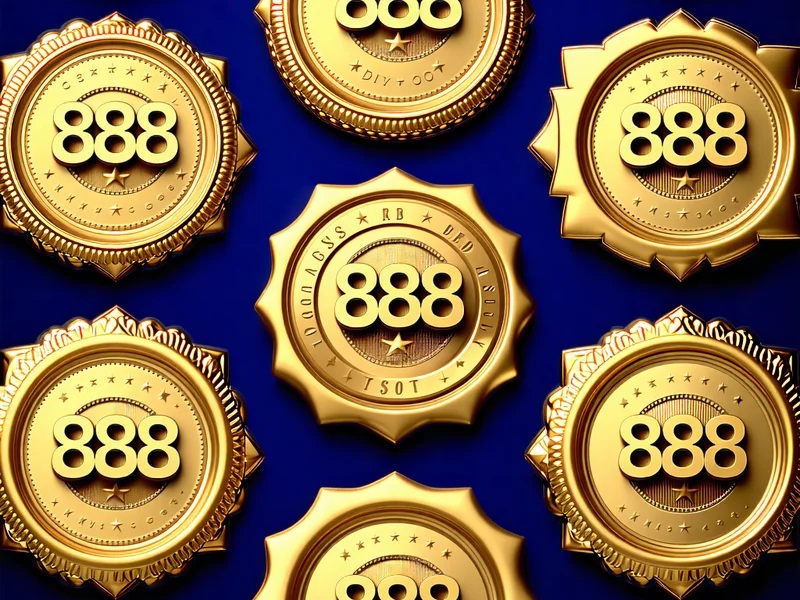 Con dấu chứng nhận và giấy phép của 888slot