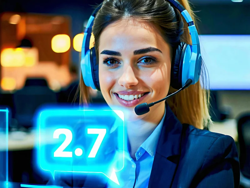 Đại diện hỗ trợ khách hàng thân thiện đang tư vấn qua điện thoại
