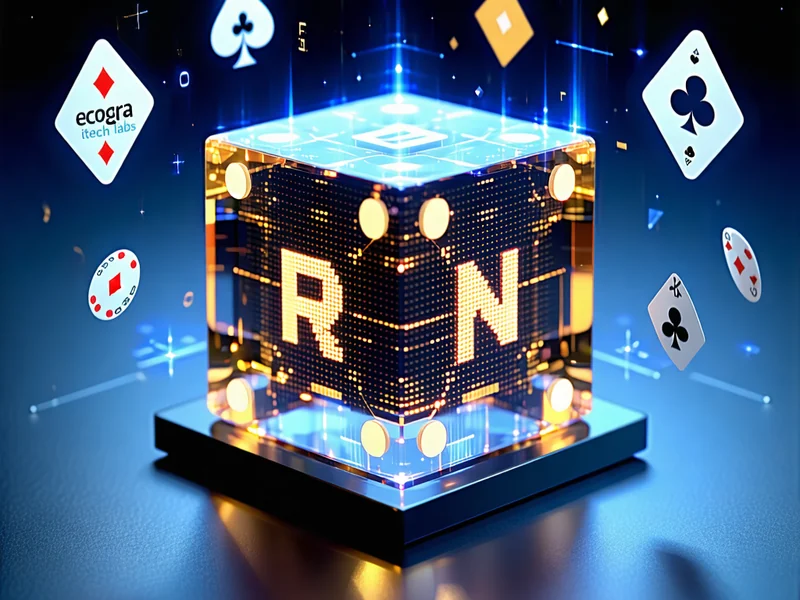 Chứng nhận công bằng trò chơi và RNG