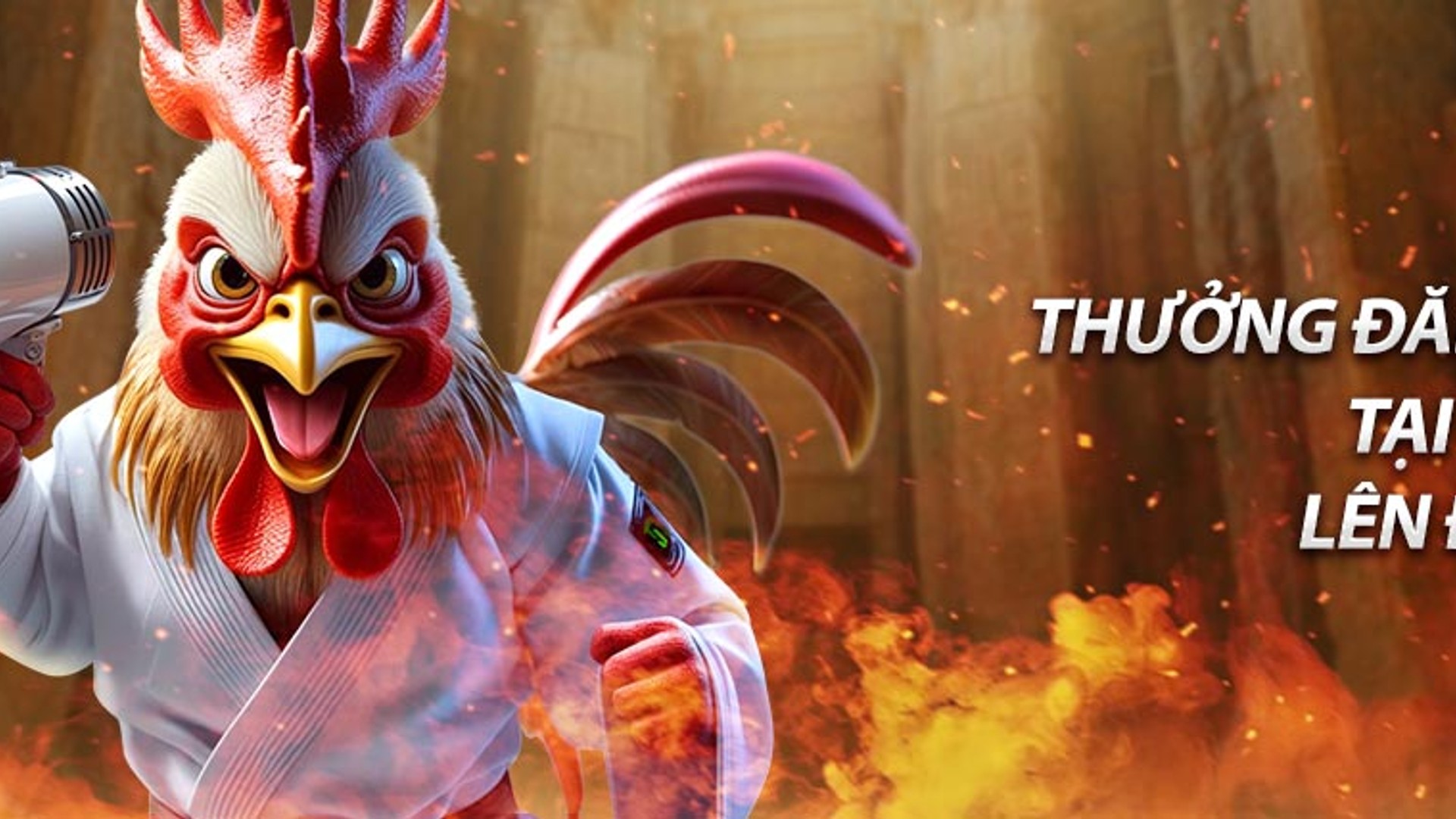 Hình ảnh nền sống động hiển thị các yếu tố cờ bạc trực tuyến như biểu tượng slot machine, đồng xu vàng, chip poker, và các biểu tượng tiền thưởng lấp lánh, với logo 888slot nổi bật. Phông nền màu xanh đậm chủ đạo kết hợp ánh sáng vàng rực rỡ, tượng trưng cho sự giàu có và cơ hội chiến thắng.