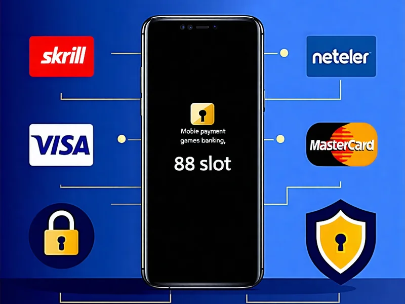 Hình ảnh các phương thức thanh toán an toàn trên di động của 888slot