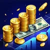 Biểu tượng chiếc nhẫn kim cương tượng trưng cho việc quản lý ngân sách cẩn thận